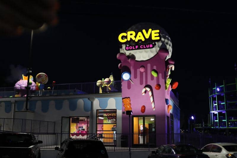 Crave Golf Club Mini-Golf Experience