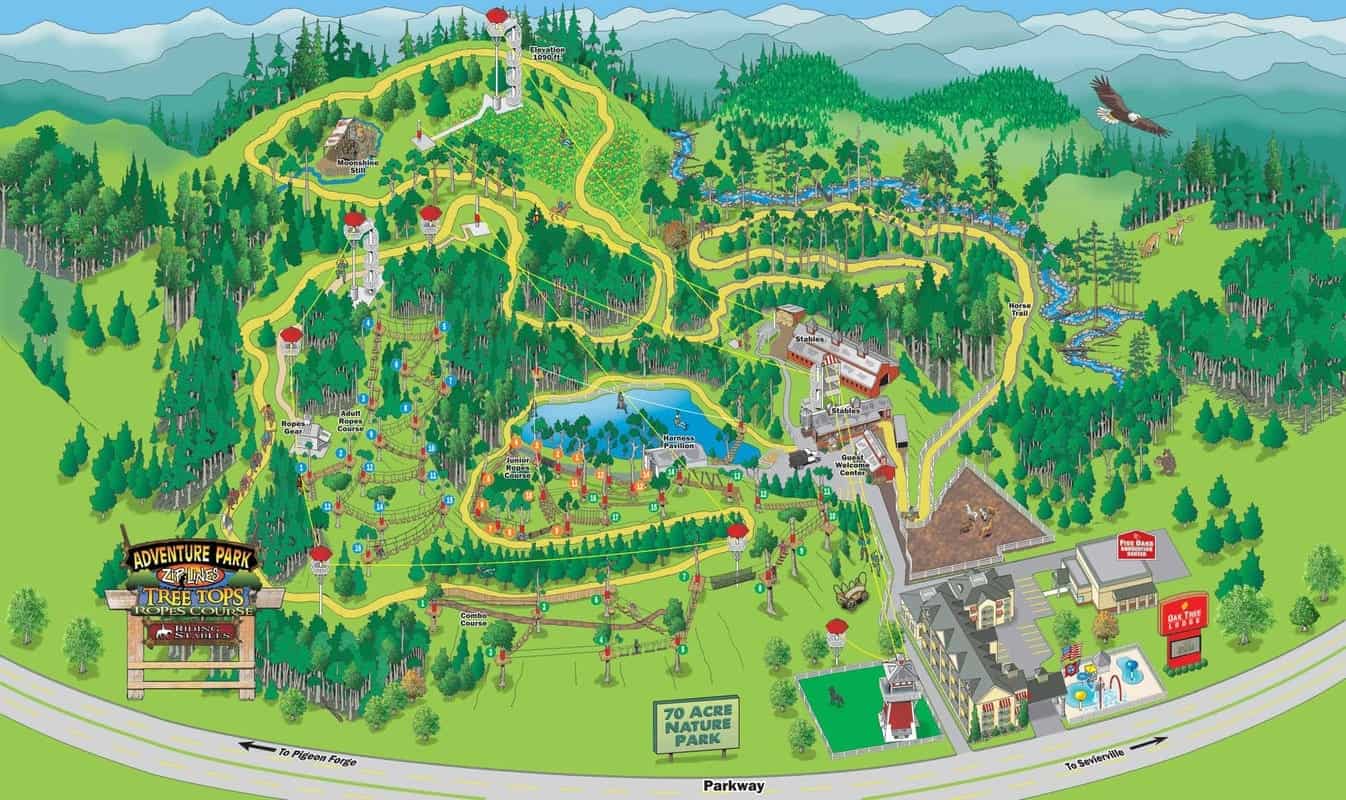 Adventure Park Ziplines