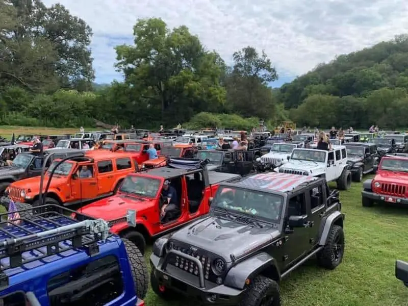 Great Smoky Mountains Jeep Invasion