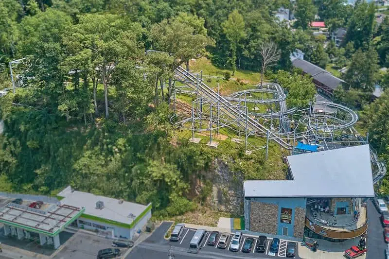 Rowdy Bear Mountain Coaster