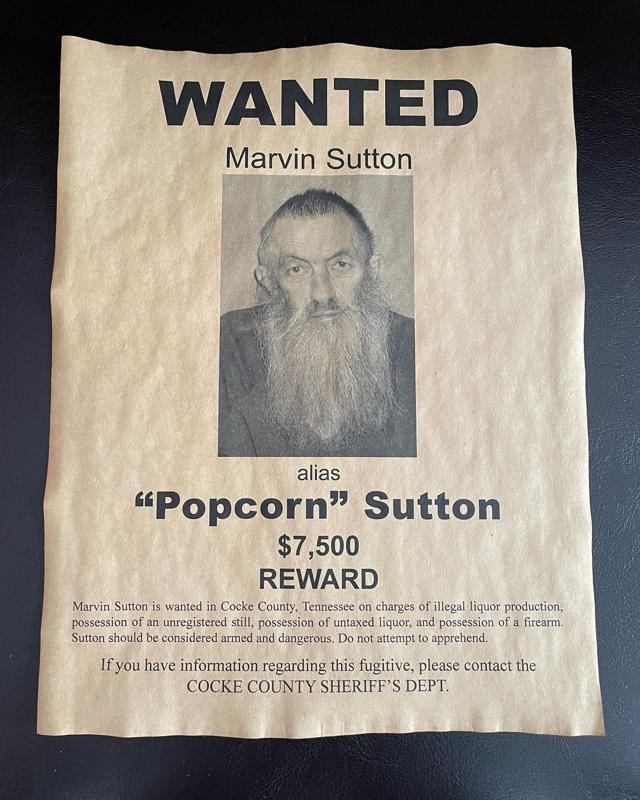 Did Popcorn Sutton Go To Jail