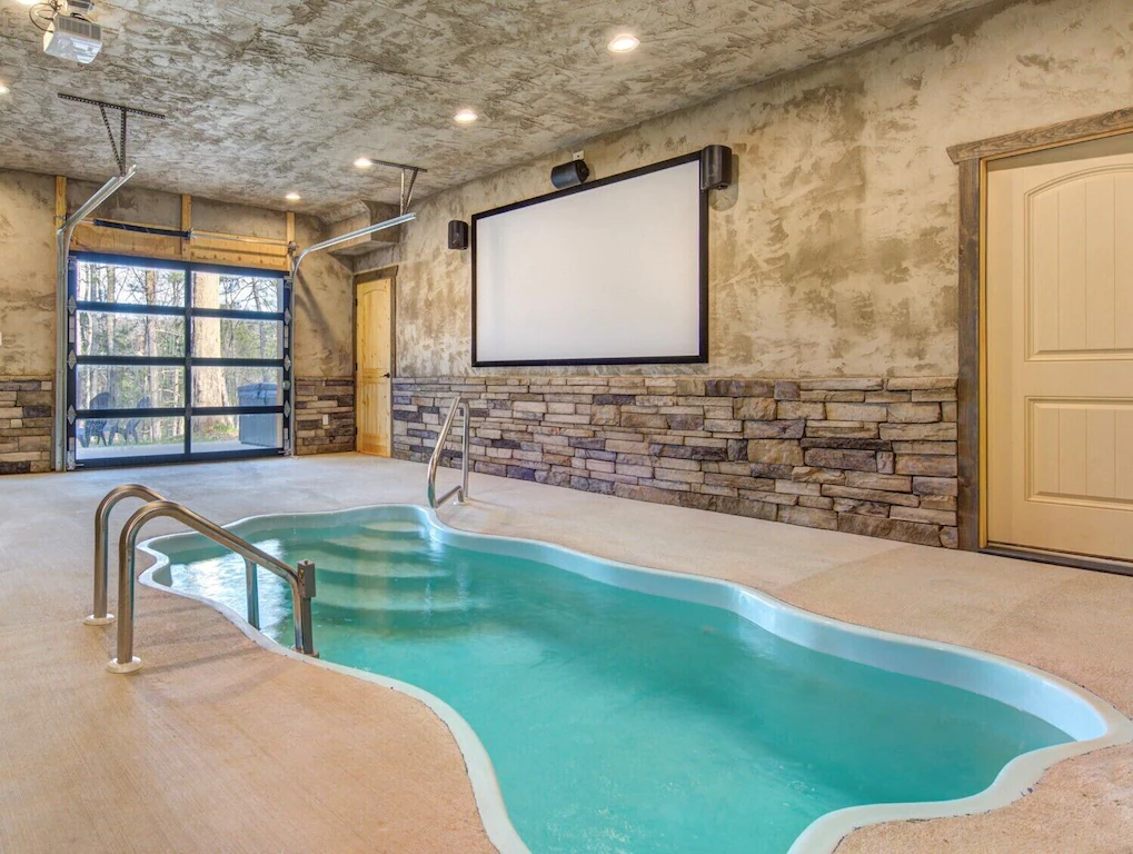 Pooling Around Indoor Pool