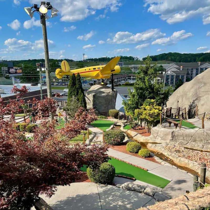 Professor Hacker’s Lost Treasure Golf in Pigeon Forge